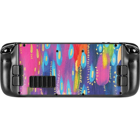 Etta Vee Kaleidoscope Brush Stroke Steam Deck Handheld Gaming Computer Skin